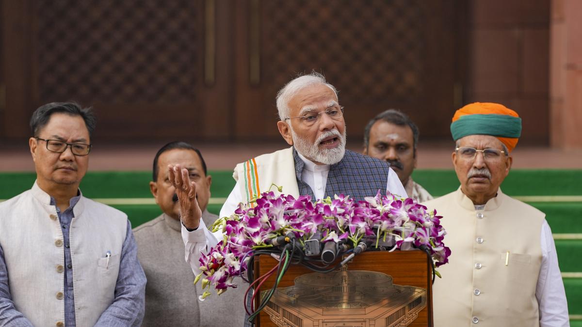 Those rejected by people trying to control Parliament: PM Modi