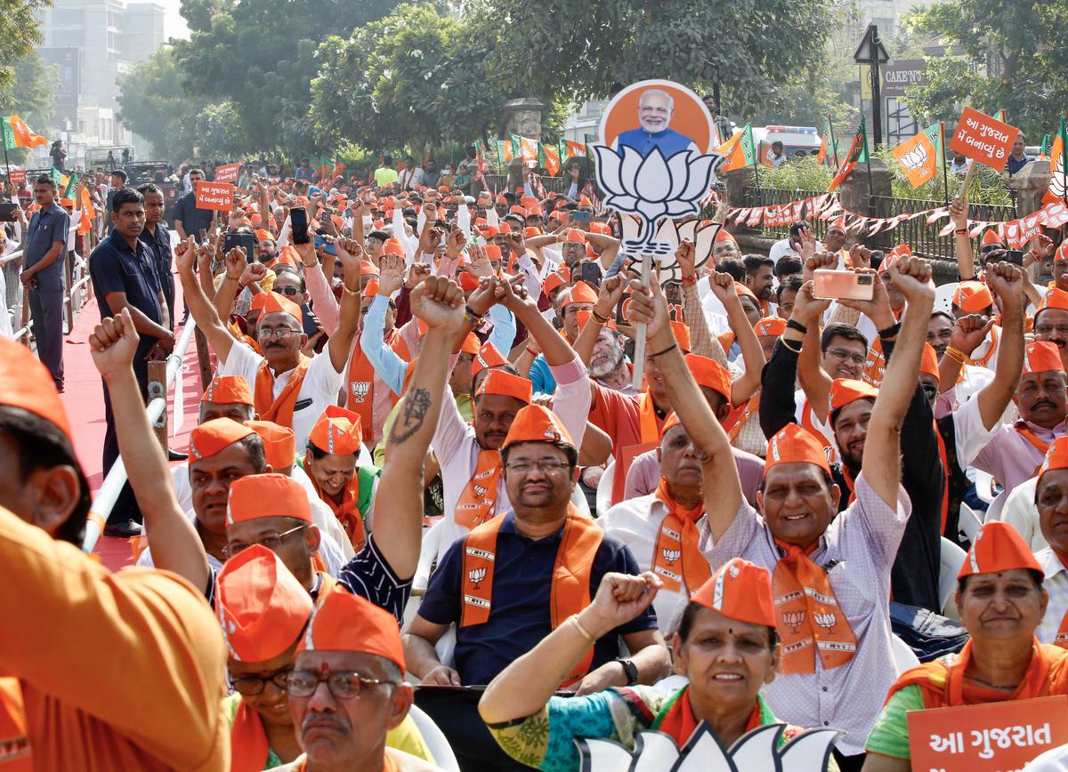 Gujarat Assembly polls | Six BJP leaders file nominations as independent  candidates - The Hindu