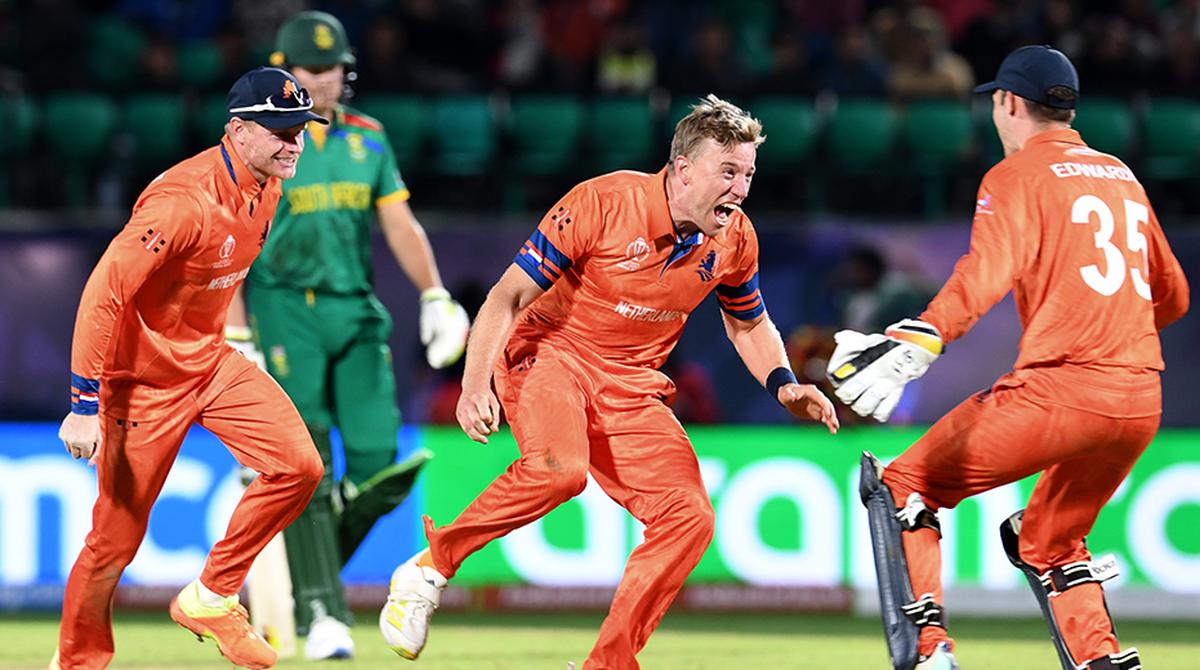 Wereldkampioenschap cricket 2023 |  Na de indrukwekkende overwinning op Zuid-Afrika liet Nederland zien dat het er is om te blijven