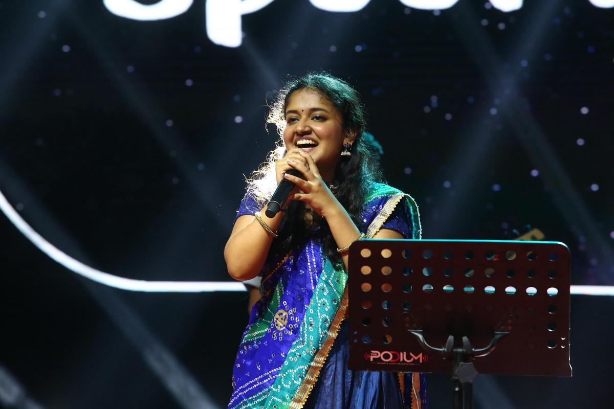 Rao performing at IIT Madras Saarang. Rao performing at IIT Madras Saarang.