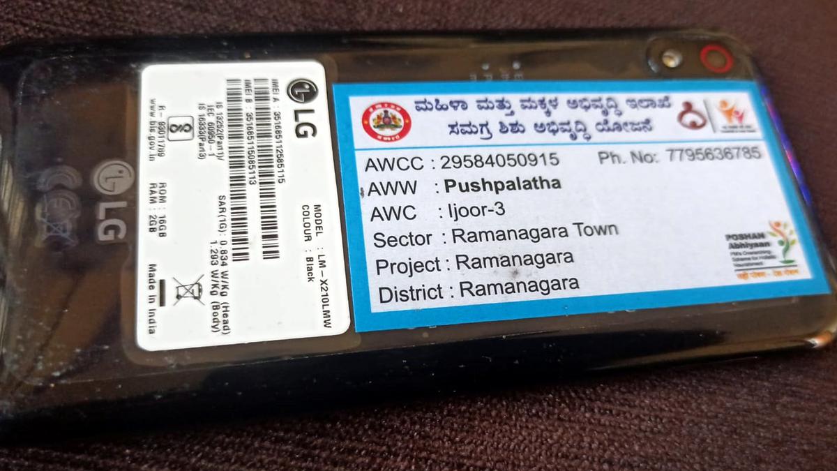 Old, outdated phones hinder surveys by anganwadi workers on the ground; they plan to return the phones and are demanding new ones