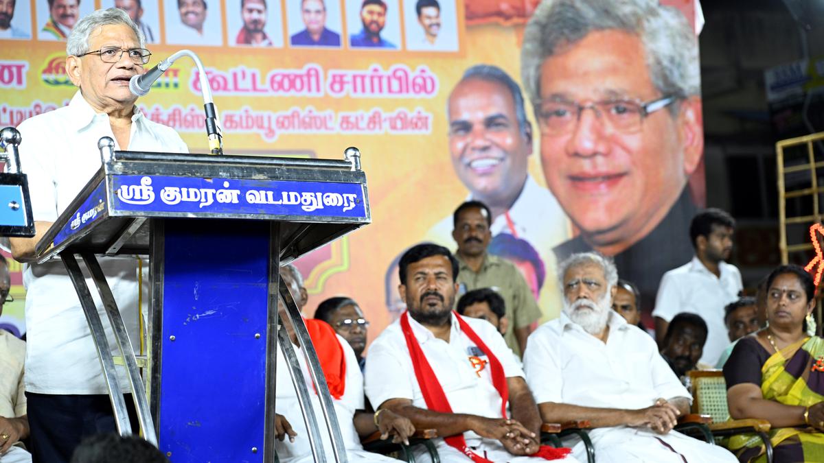 Tamil Nadu has always been a source of inspiration for secularism, says Sitaram Yechury