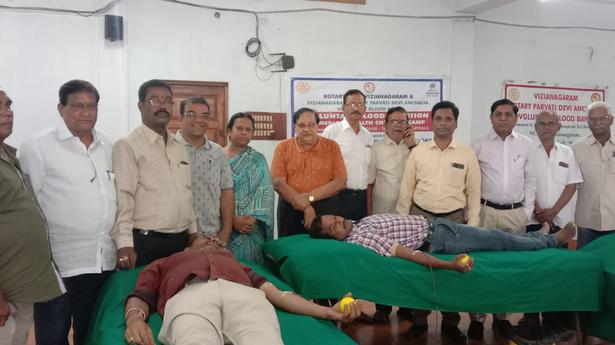 Andhra Pradesh: blood donation camp evokes good response in Vizianagaram