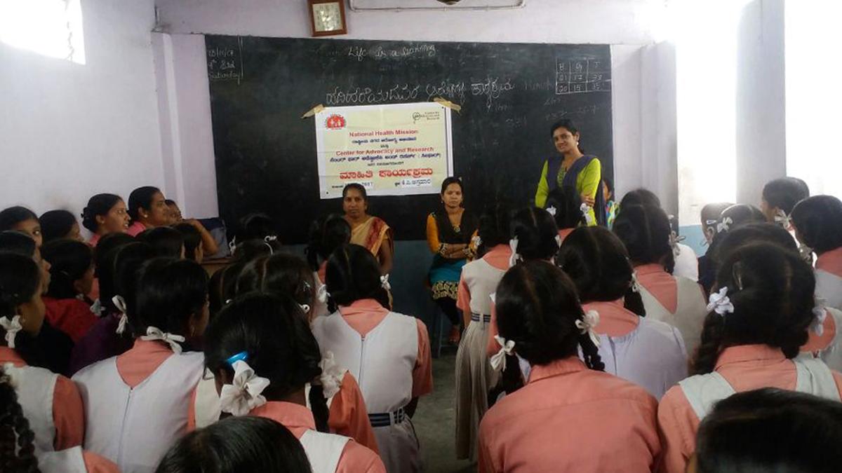 Menstrual education advanced from high school to middle school