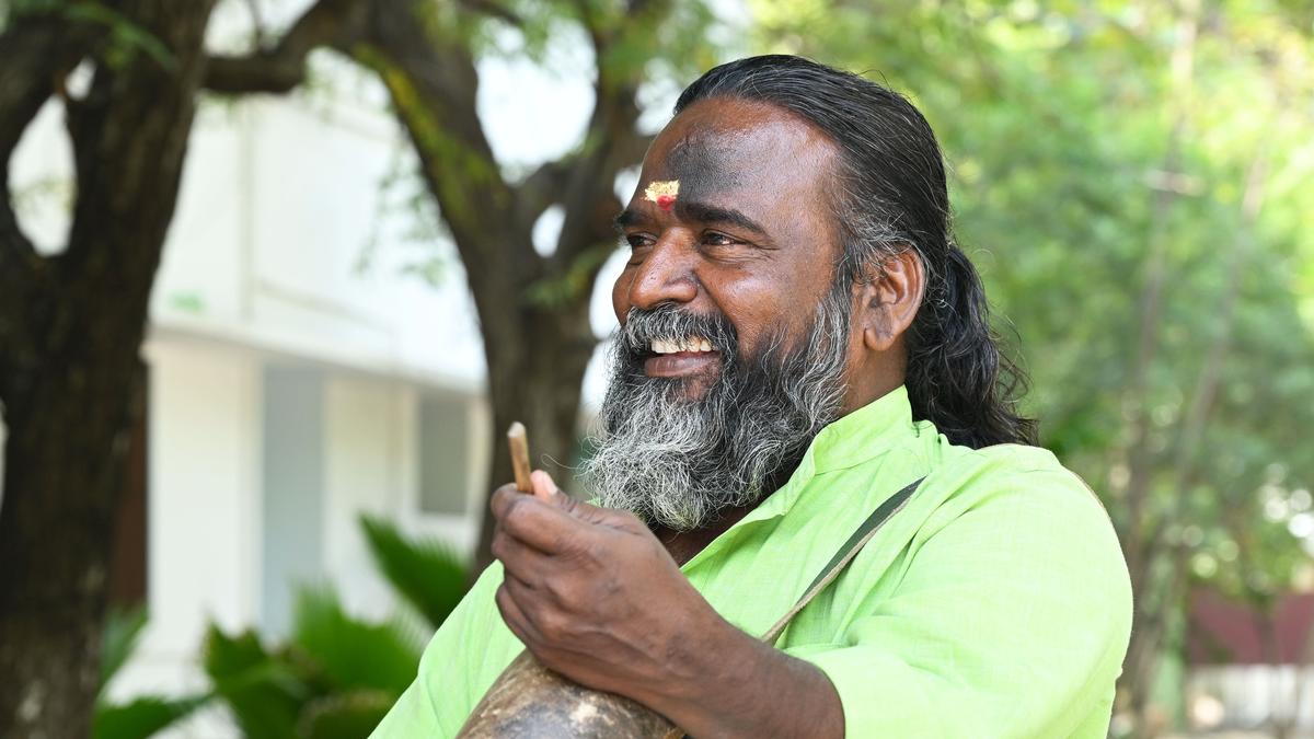 Veteran parai artiste Velu Aasan, who won the Padma Shri 2025, on the ancient Tamil folk art form