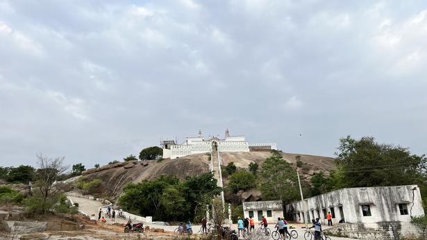 The hillock that houses Kohe Imam-e Zamin dargah at Sainikpuri is a crowd puller