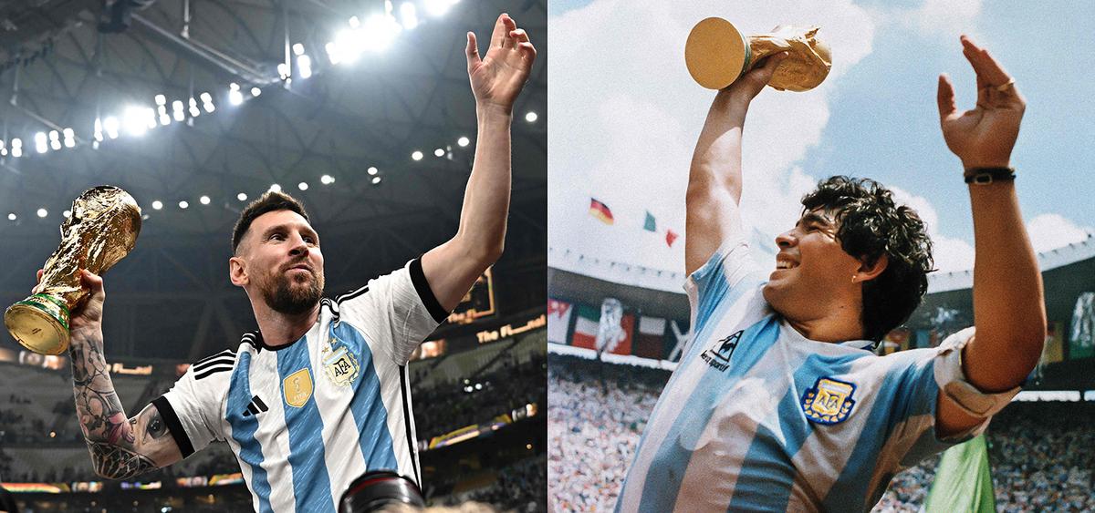 Kings again: Messi’s Argentina triumphed in Qatar 2022, 36 years after Maradona’s Mexico high.