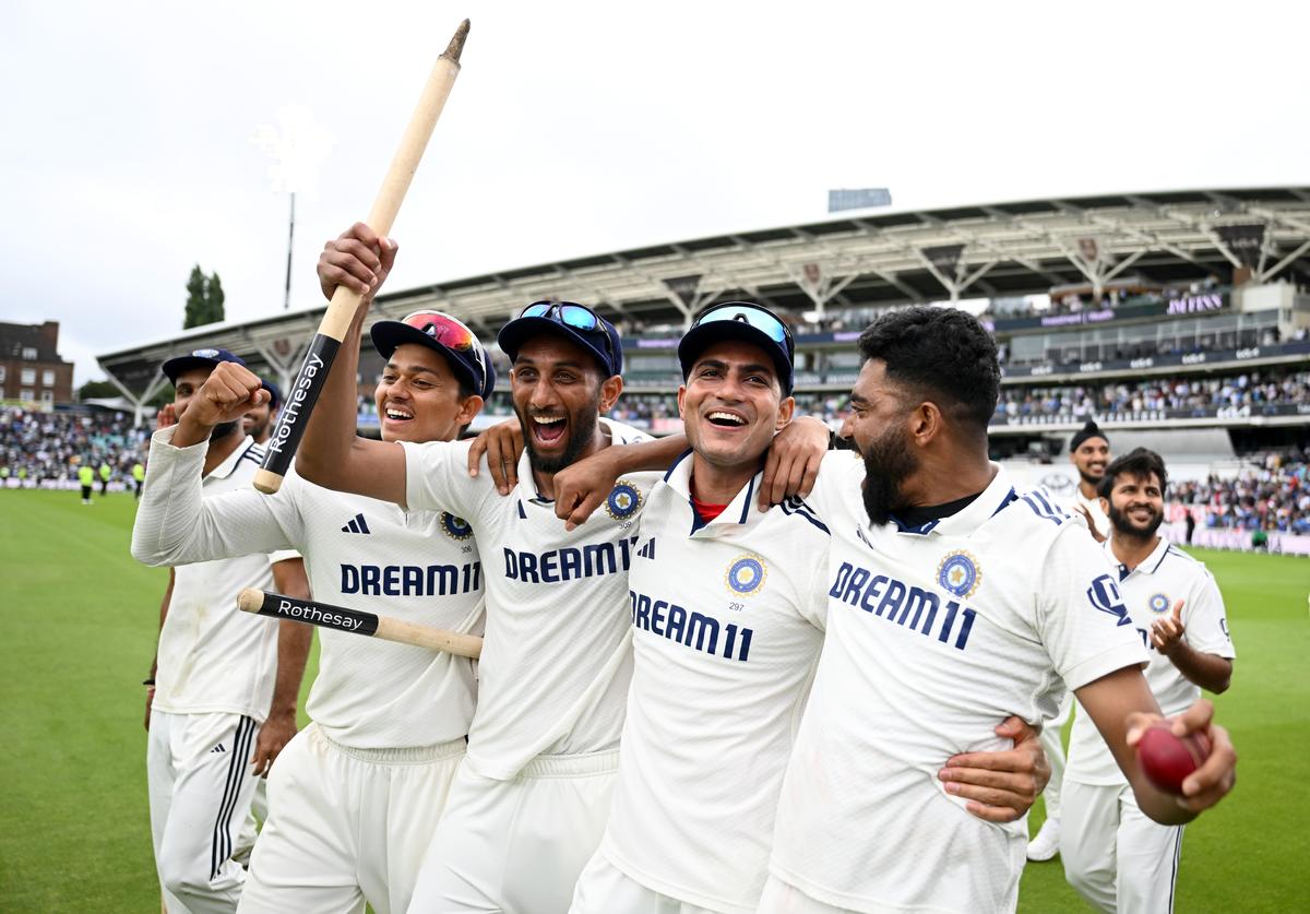Prasidh Krishna and Mohammed Siraj gave skipper Shubman Gill plenty to celebrate in the Anderson-Tendulkar Trophy. Prasidh Krishna and Mohammed Siraj gave skipper Shubman Gill plenty to celebrate in the Anderson-Tendulkar Trophy.