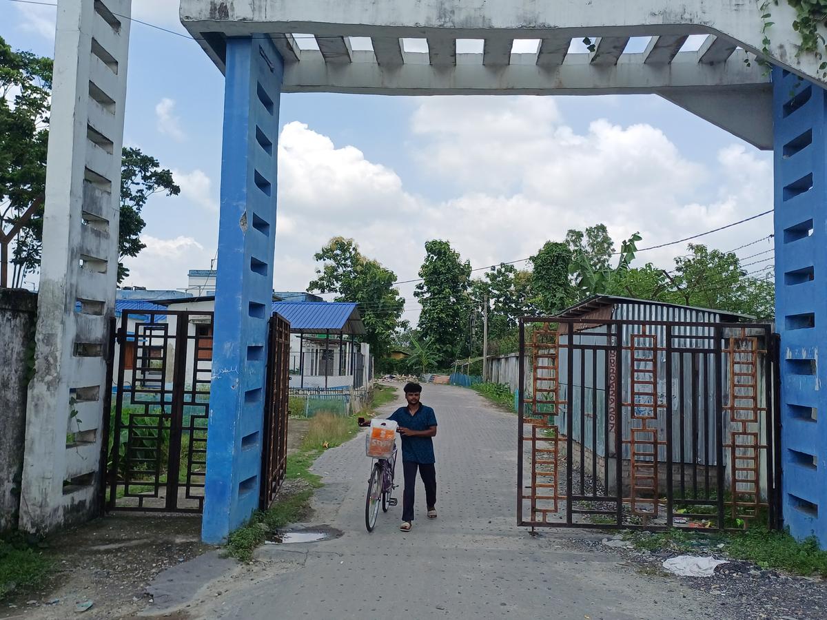 Dinhata settlement camp. 