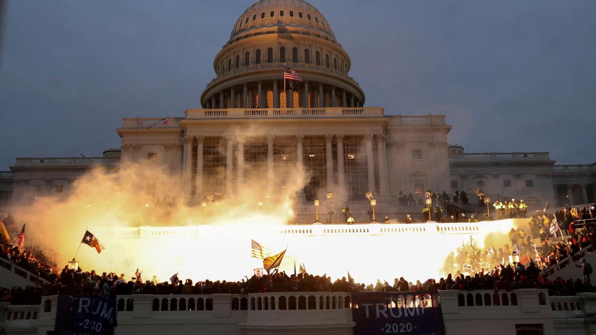 Trump issues pardons for participants in the Jan. 6 riot at the U.S. Capitol