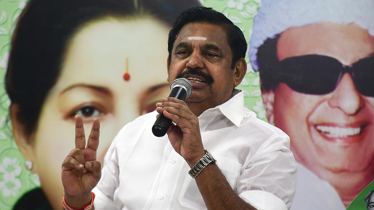 Attack on SC men in Thachanallur | Palaniswami deplores incident, blames DMK government