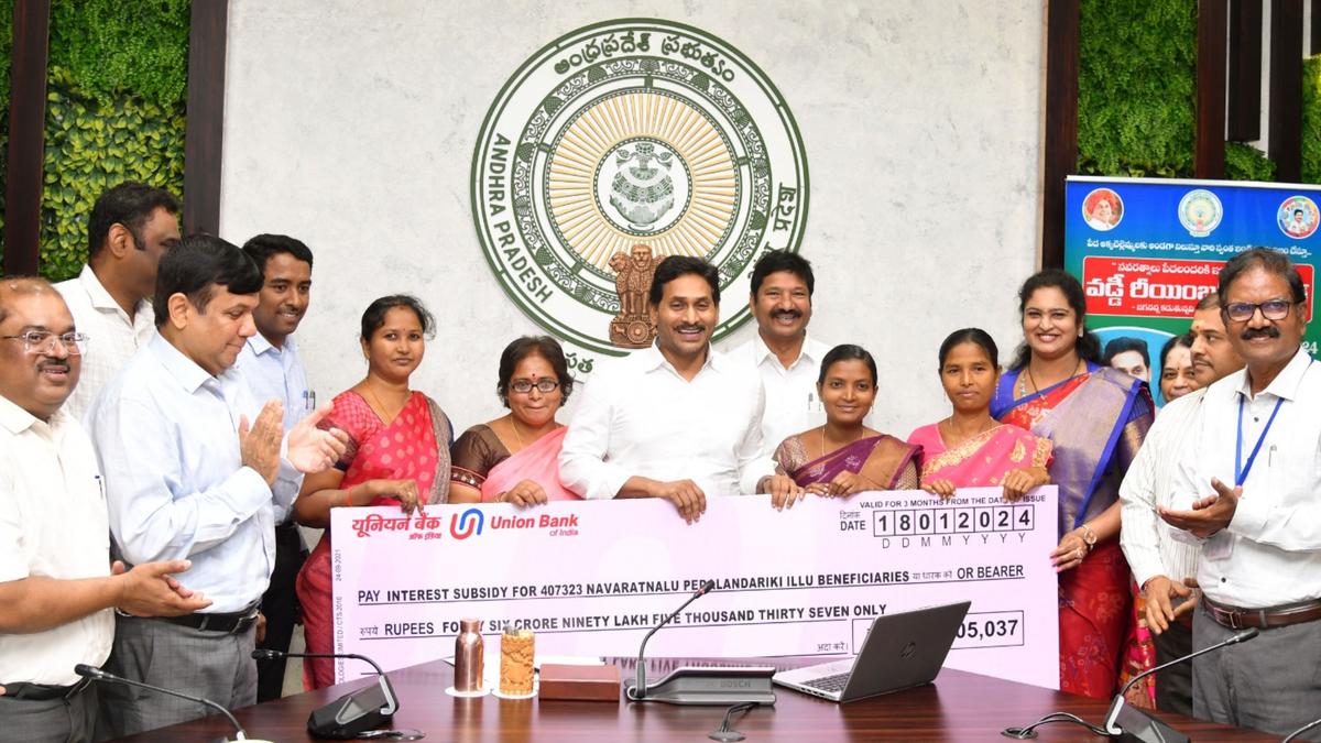 CM releases ₹47 crore for housing beneficiaries in A.P. 