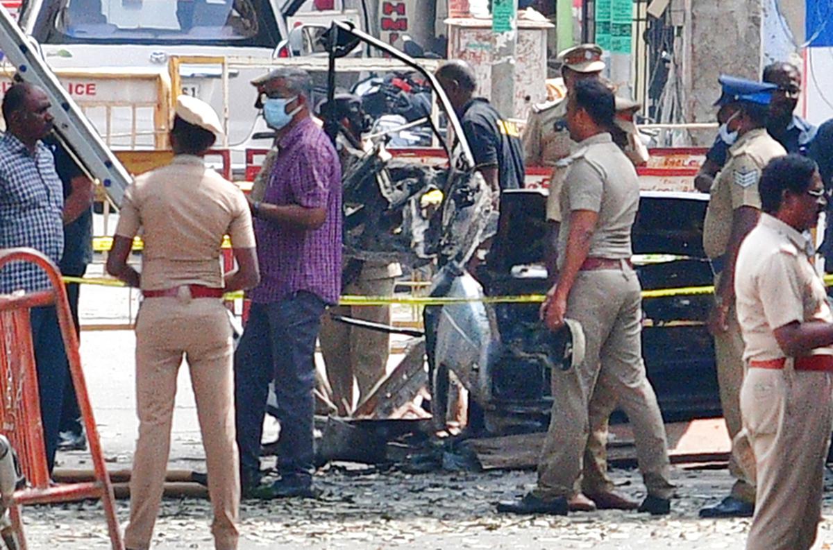 Coimbatore car blast | NIA conducts searches across Tamil Nadu