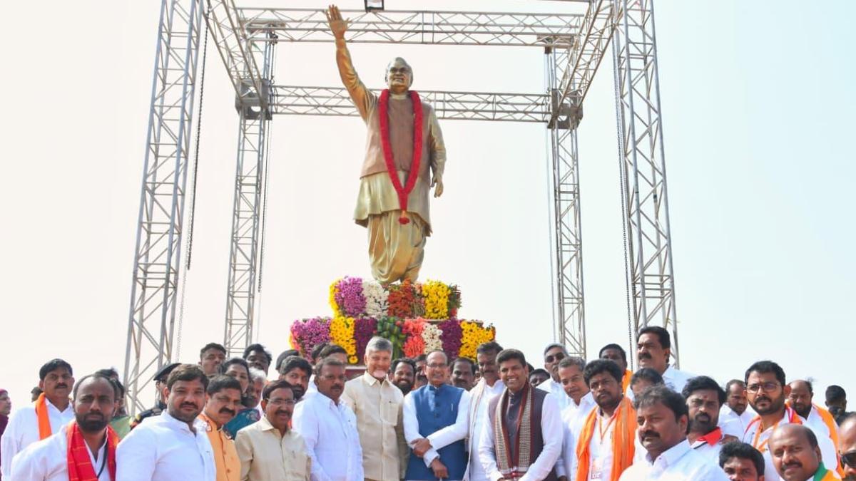 People enjoying fruits of reforms initiated by former Prime Minister A.B. Vajpayee, says Chief Minister Chandrababu Naidu