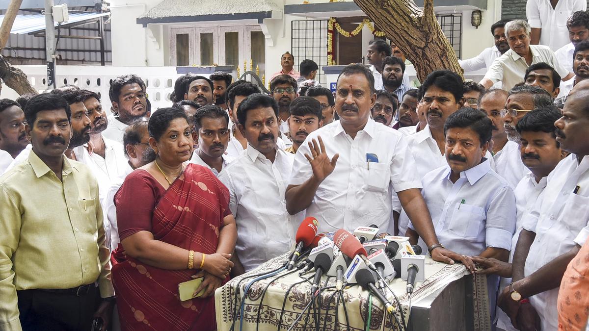 The law does not favour AIADMK rebels