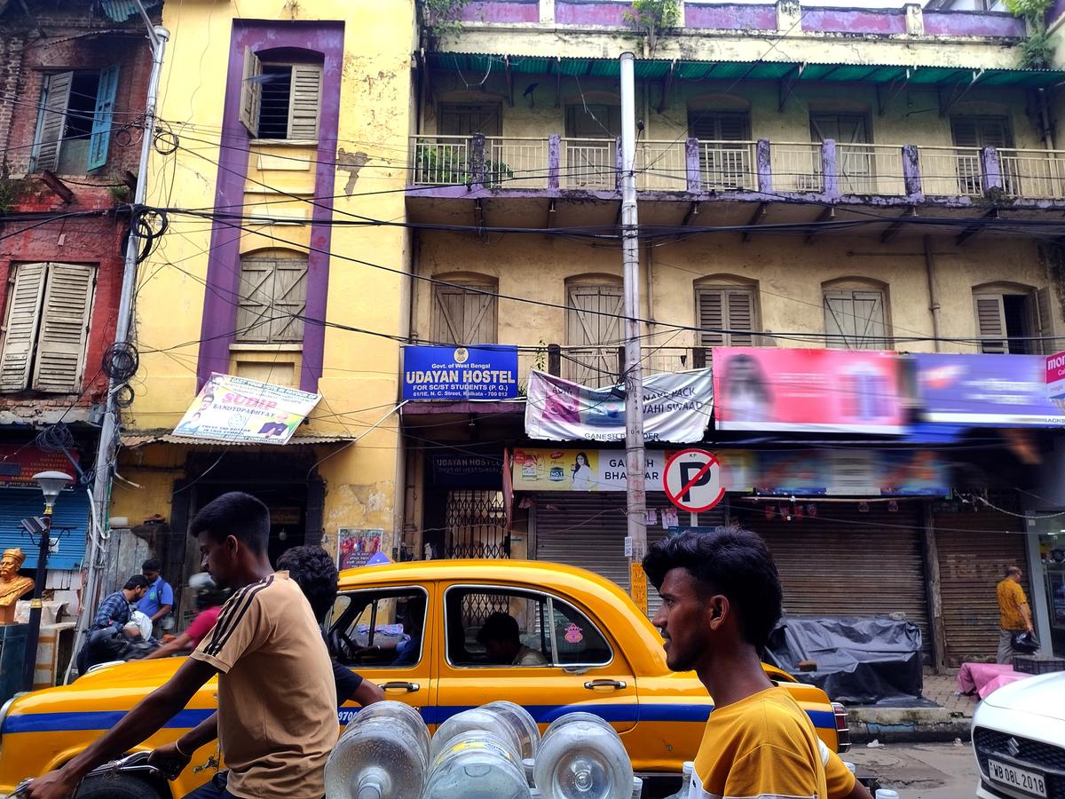 Udayan Government Hostel where Irshad Alam was beaten up and killed by the residents who are mostly students or ex-students of various colleges across Kolkata. 