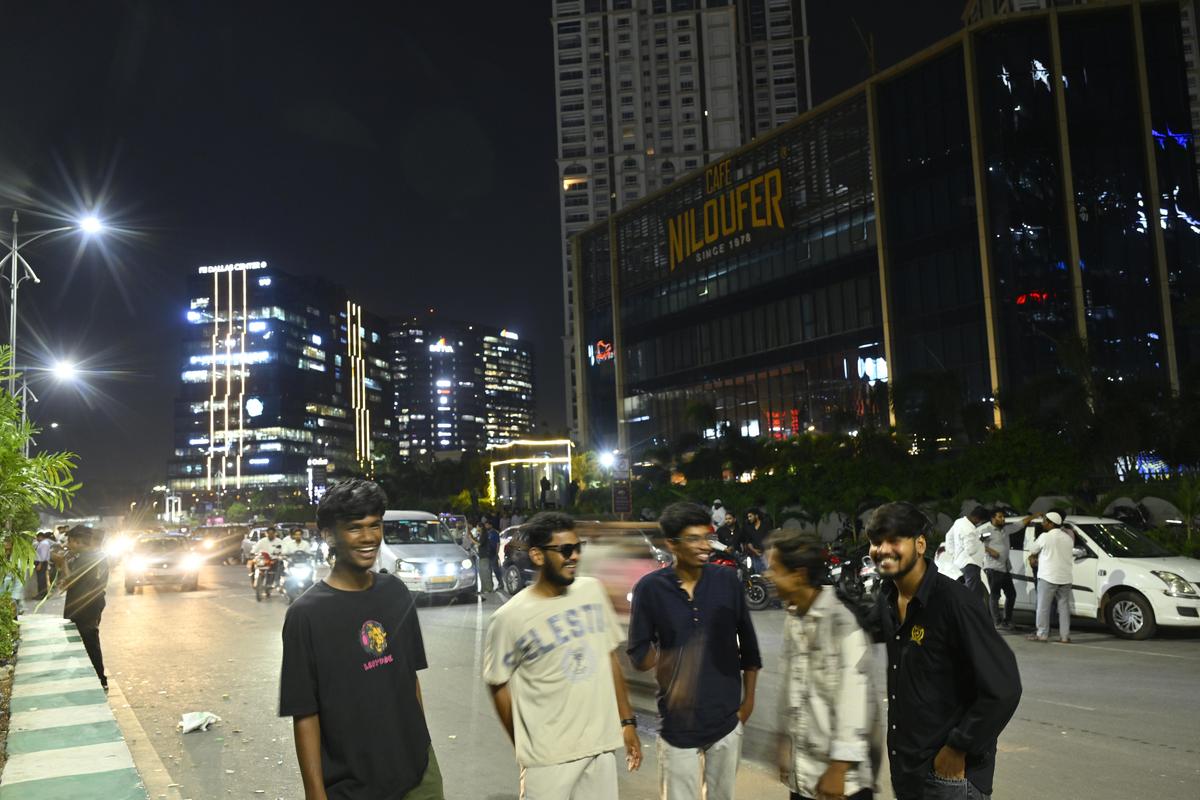 Public spaces shrink and privileged private spaces grow in Hyderabad as the city expands.