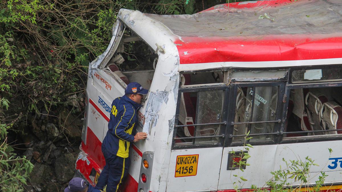 Two Killed, 38 Injured As Bus Falls Into Gorge On Mussoorie-Dehradun ...