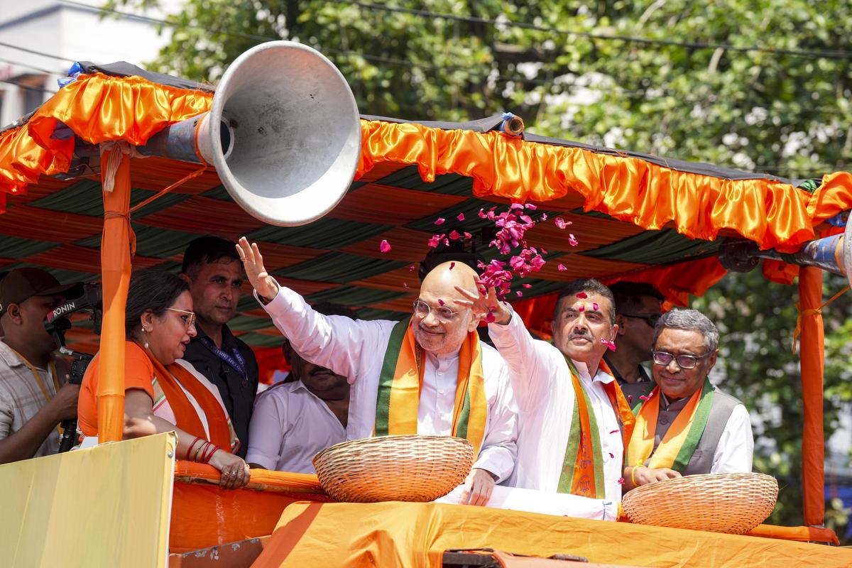 Election Commission suspends four police officers over lapses at Suvendu Adhikari roadshow in Bhabanipur