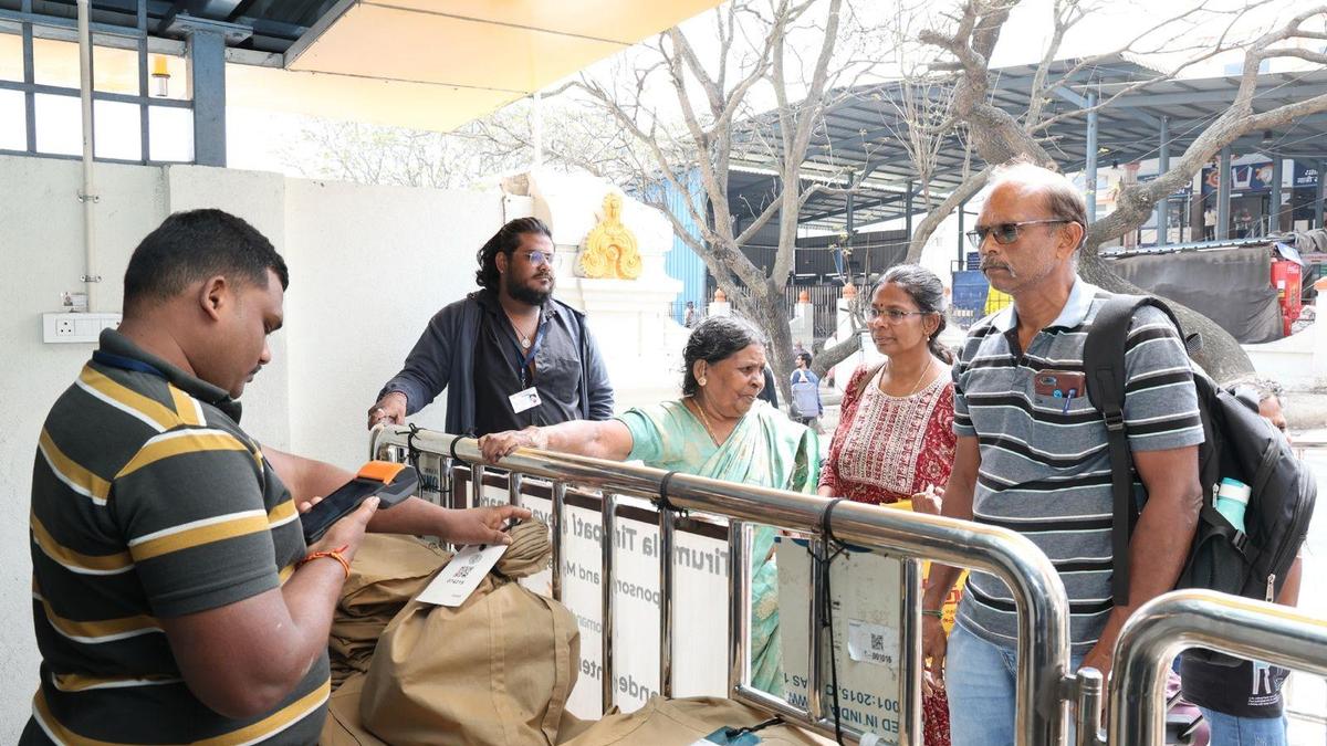 QR code-based footwear management system improves devotee convenience, hygiene in Tirumala
