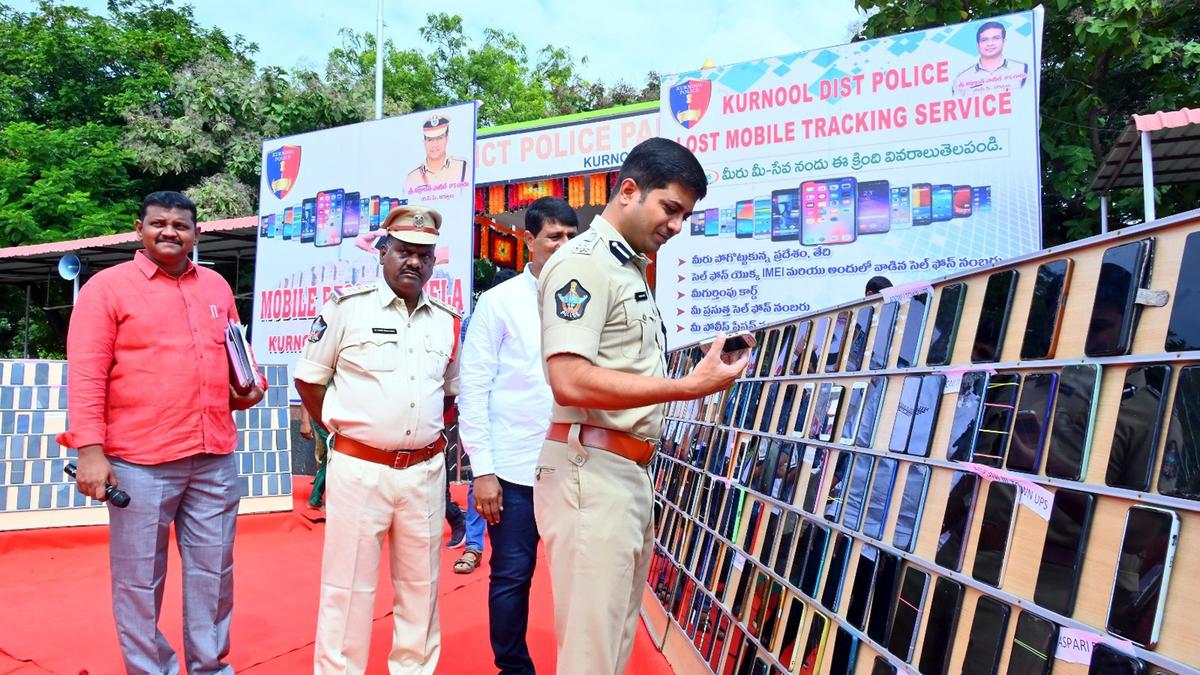669 mobile phones handed over to owners in Kurnool