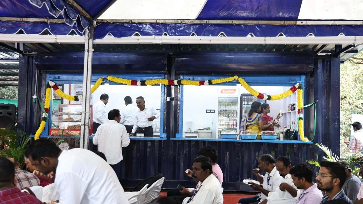 Puducherry Tourism Development Corporation opens food outlet at Jipmer