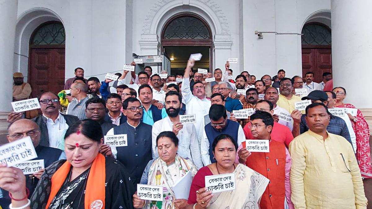 Suvendu, three other BJP MLAs suspended from West Bengal Assembly