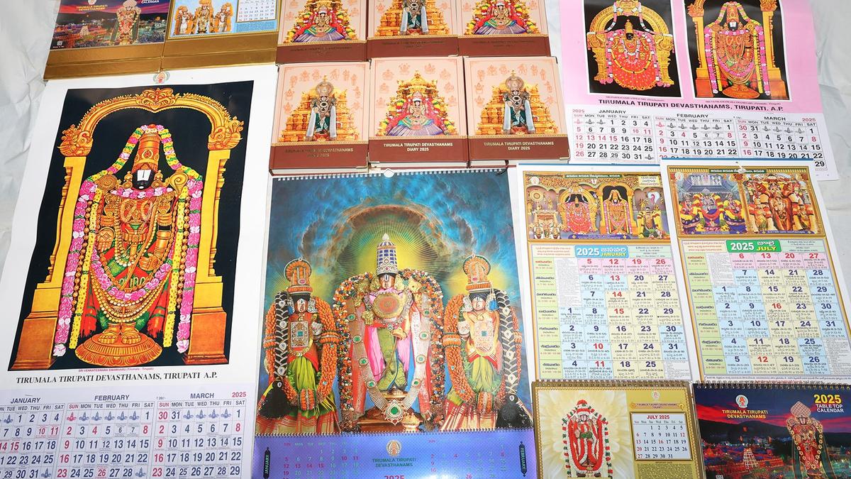 Ttd Calendar 2025 Buy Online 