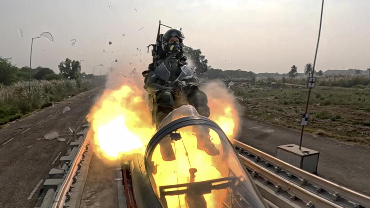 DRDO conducts successful high speed test of indigenous fighter escape system