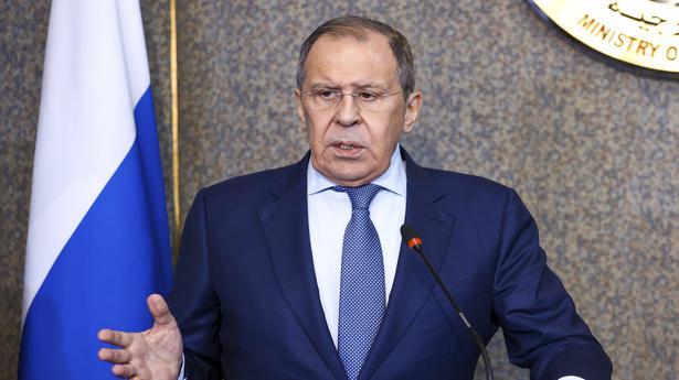 Lavrov says Russian goal to oust Ukraine's president