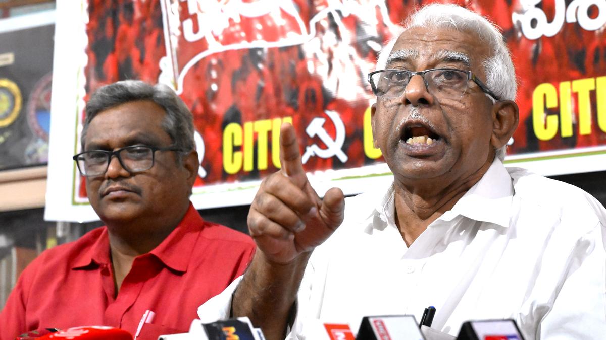 CITU opposes establishment of private steel plant at Nakkapalli in Anakapalli district