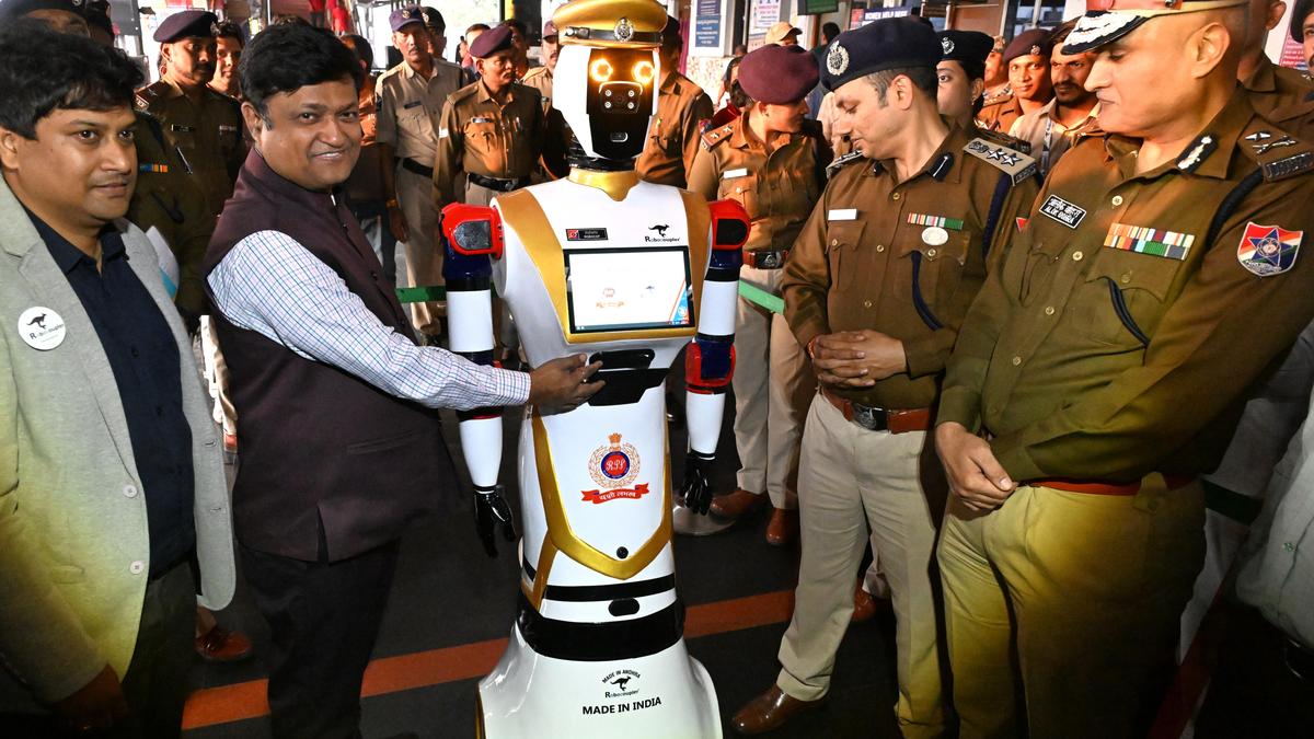 Indian Railways Deploys Humanoid Robot For Security