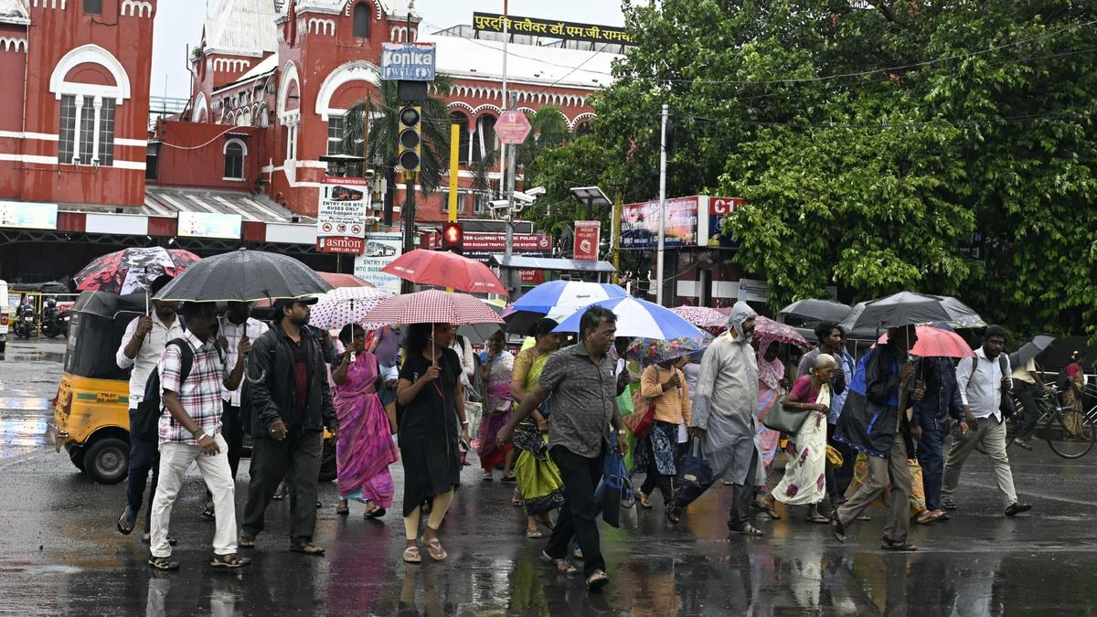 Trough over Tamil Nadu to influence heavy rain in interior, southern districts for two days