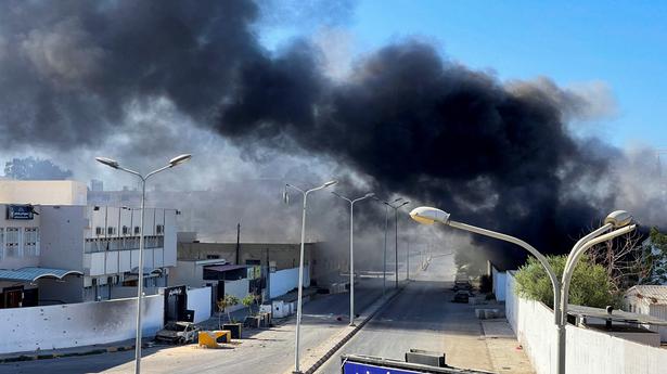 Shootouts and blasts shake Libyan capital of Tripoli