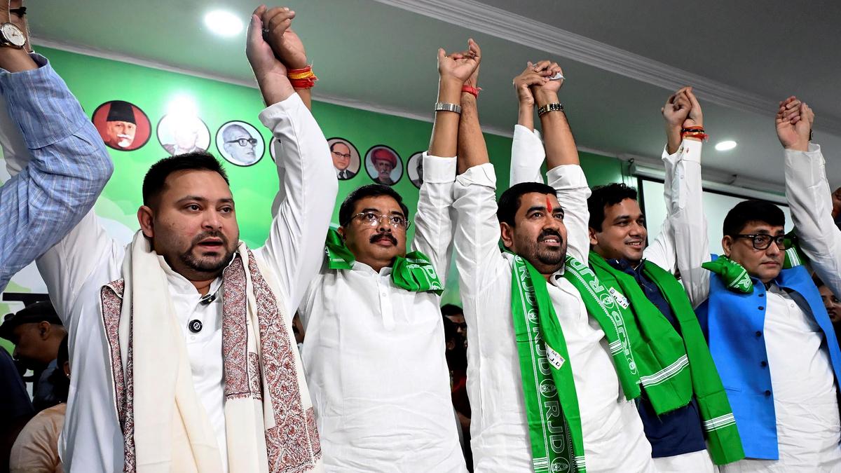 Bihar Assembly election LIVE updates: Prominent leaders from JD(U), LJP(RV) join RJD ahead of polls