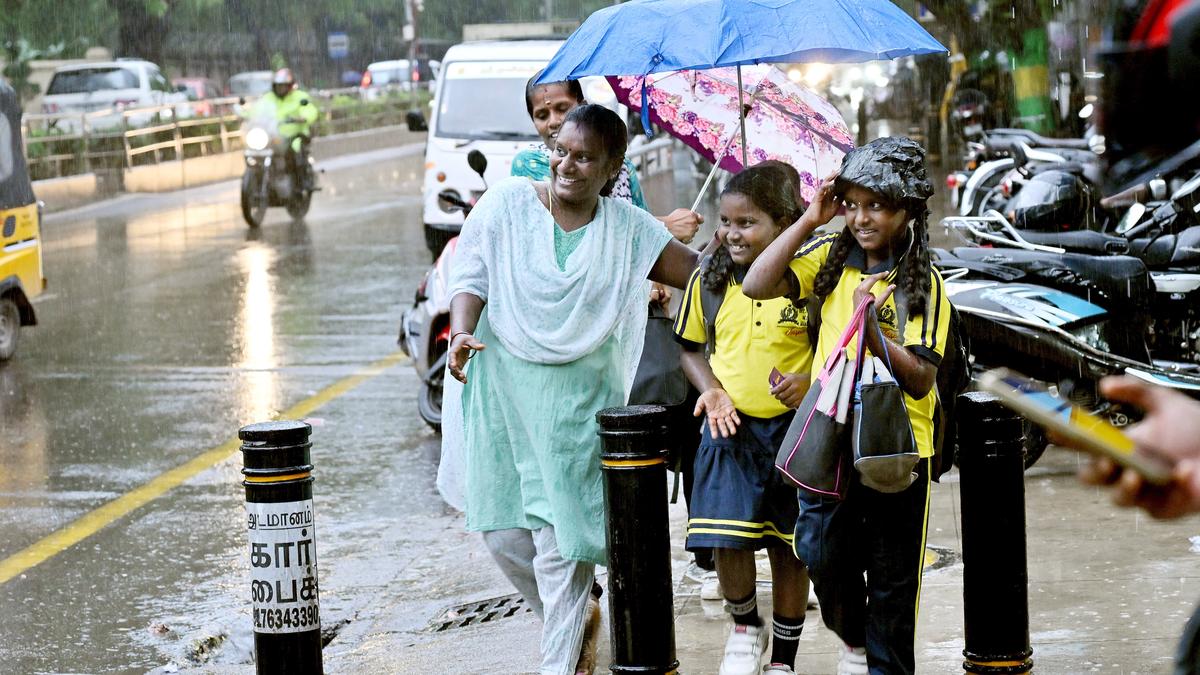 Wet spell to continue over Tamil Nadu interspersed with intense rainfall over various districts till the weekend