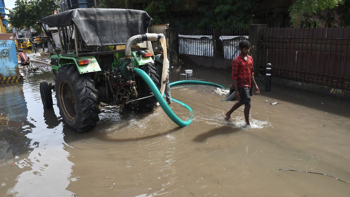 Southern areas see some relief as water drains after rain intensity reduces