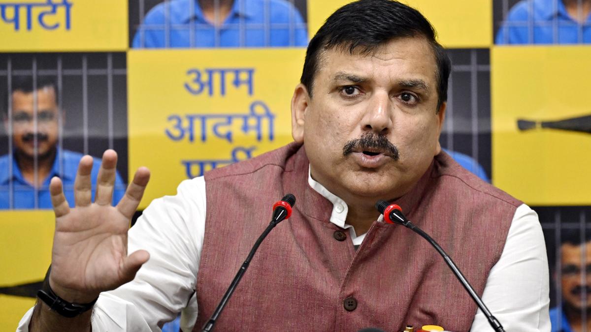 Deteriorating Law and Order in Delhi: AAP’s Sanjay Singh moves suspension of business notice in Rajya Sabha