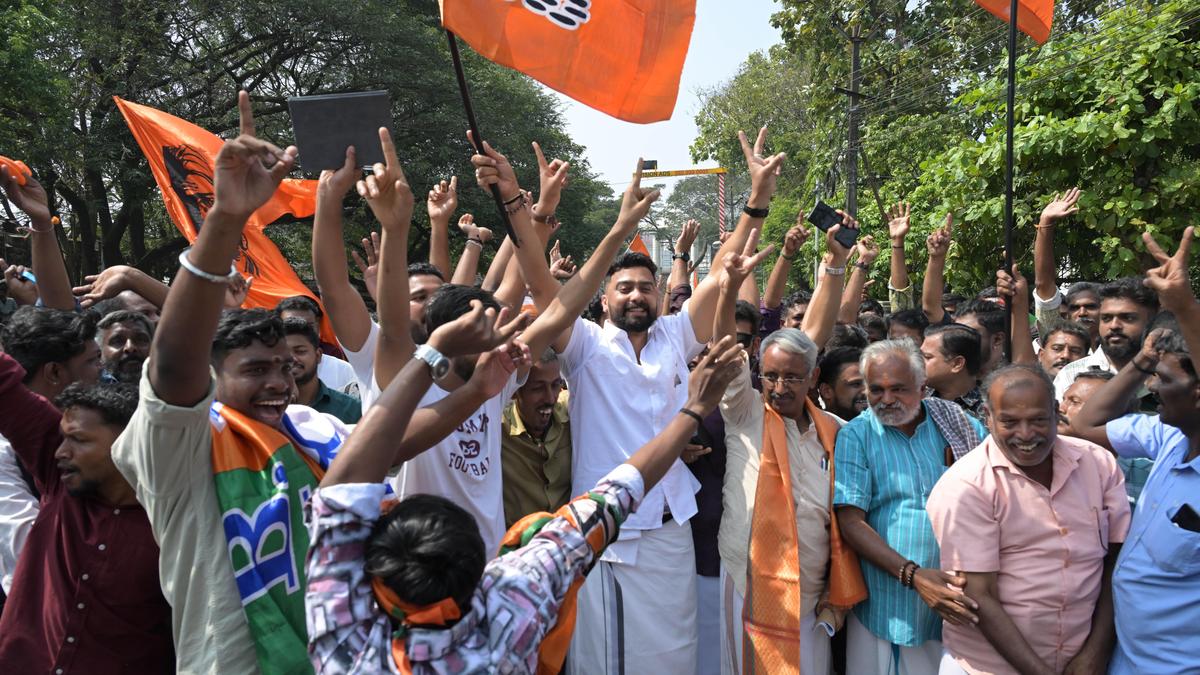 Local body polls: BJP makes it three in a row in Palakkad municipality