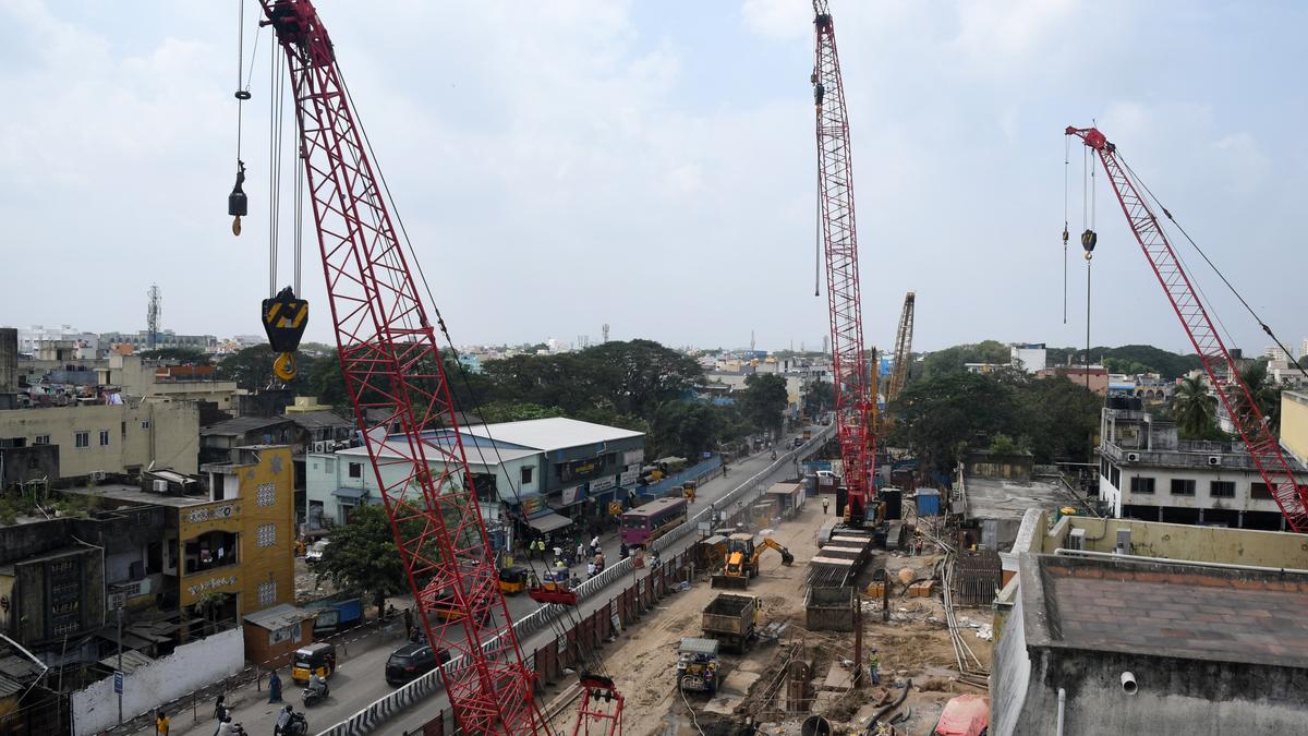 Chennai Metro Rail work slowed down during election period