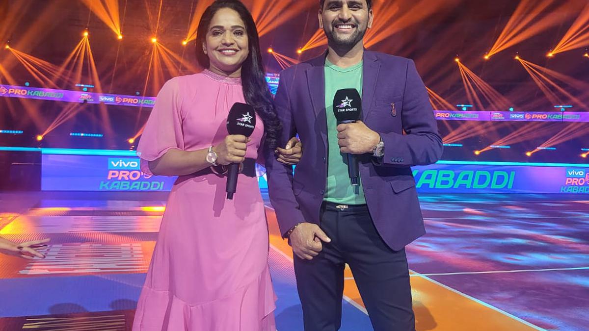 Hyderabad-based Srinivas and Radhika Reddy make a mark with Telugu commentary for Pro Kabaddi League Season 9