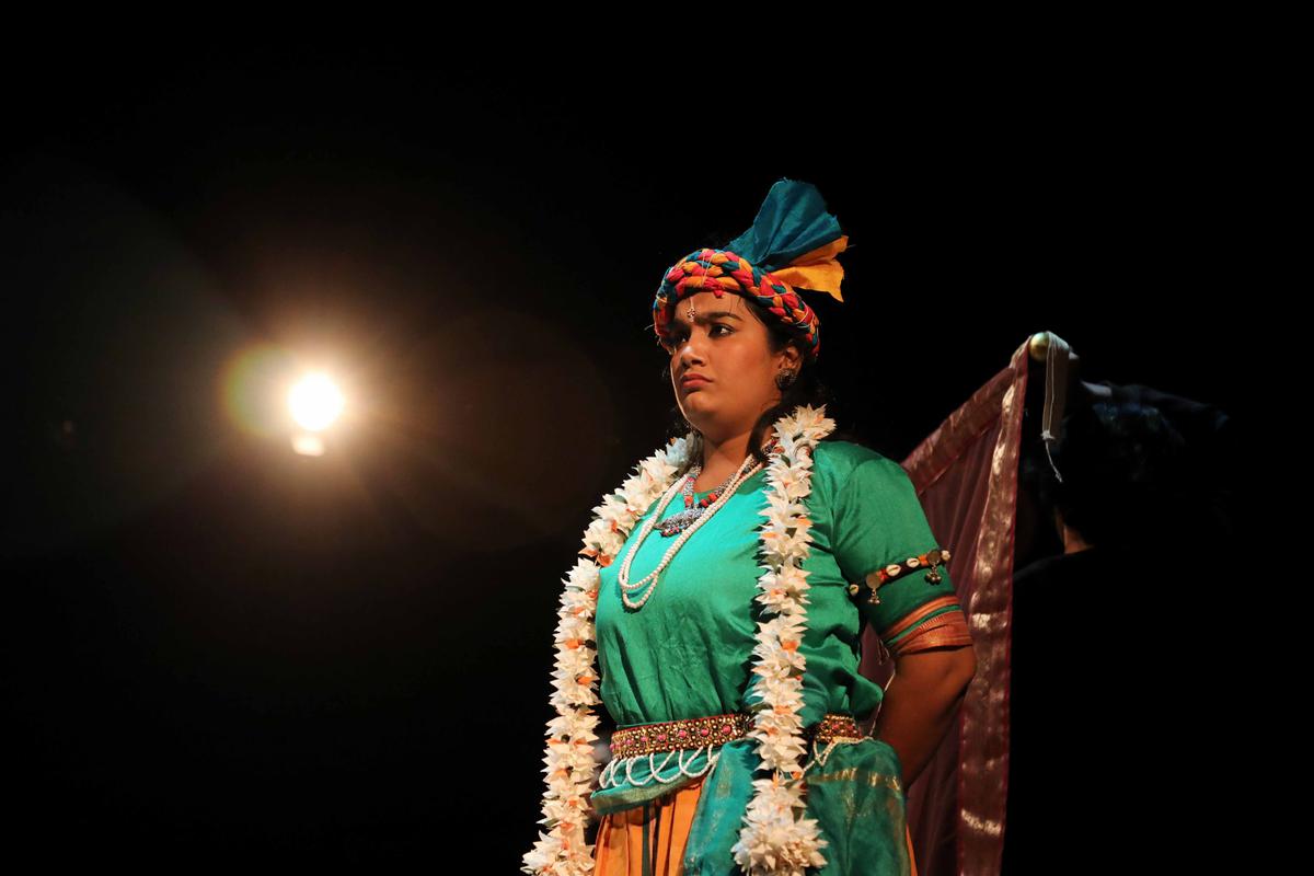 Jayashree says that despite having elements of age-old art forms, the play breaks stereotypes.