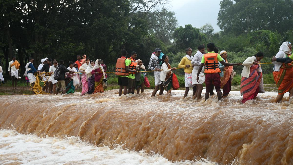 Three bodies recovered after flash floods wash away four persons near temple in Mudumalai Tiger Reserve