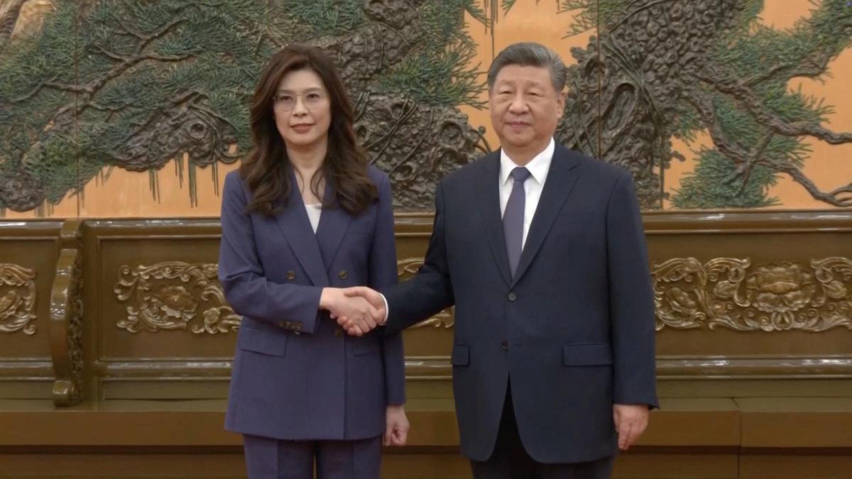 Chinese, Taiwanese will unite, Xi Jinping tells Taiwan Opposition leader