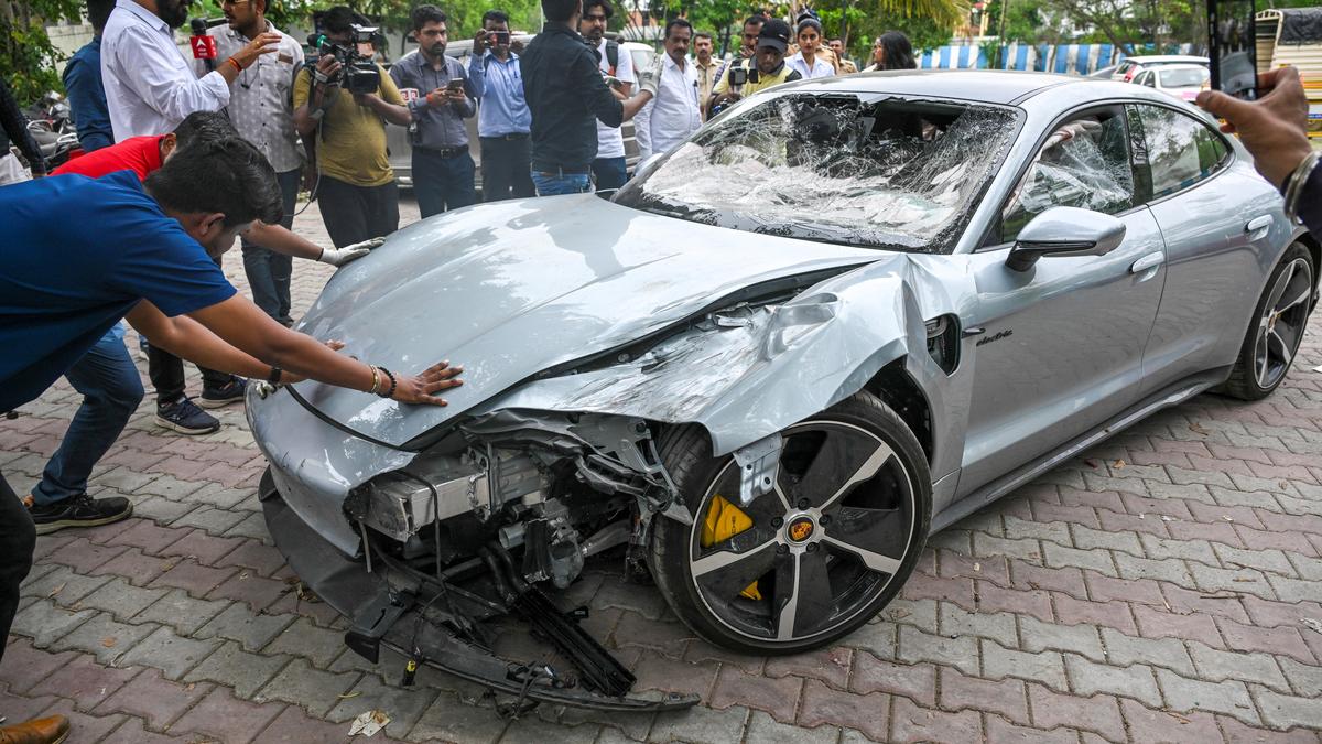 Pune Porsche car crash: Supreme Court notice to Maharashtra government on bail pleas of 2 accused