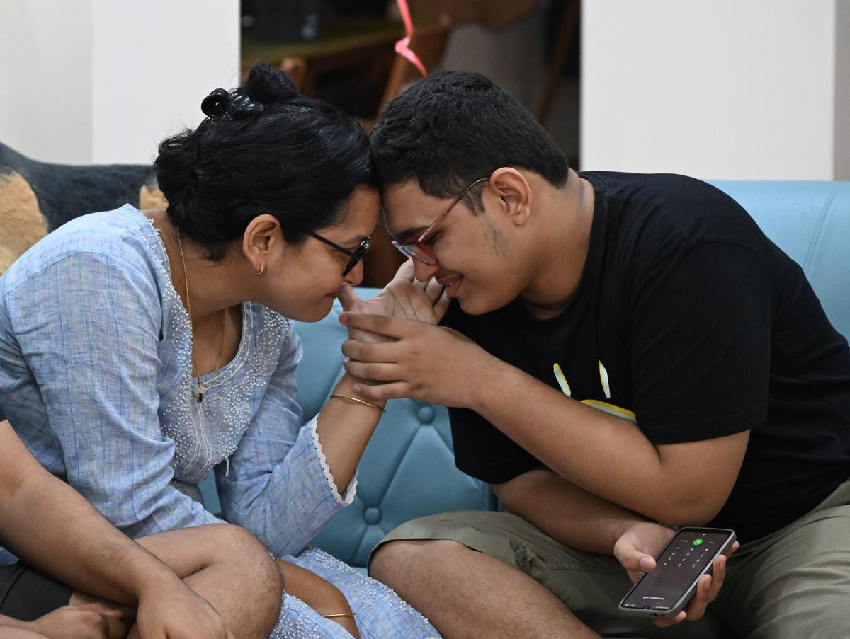 Lakshmi Hariharaputhran with son Sacheth Prasanth at Angels’ World