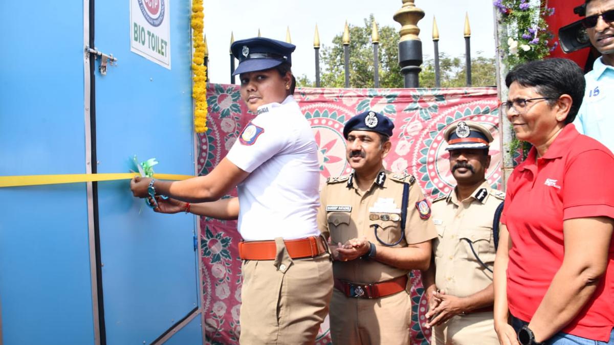 Chennai traffic police set up bio-toilets exclusively for women personnel