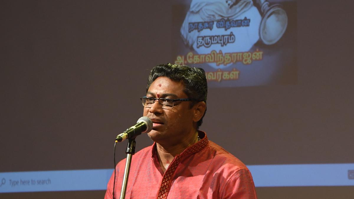 Spotlight on the compositions by nagaswaram and thavil vidwans