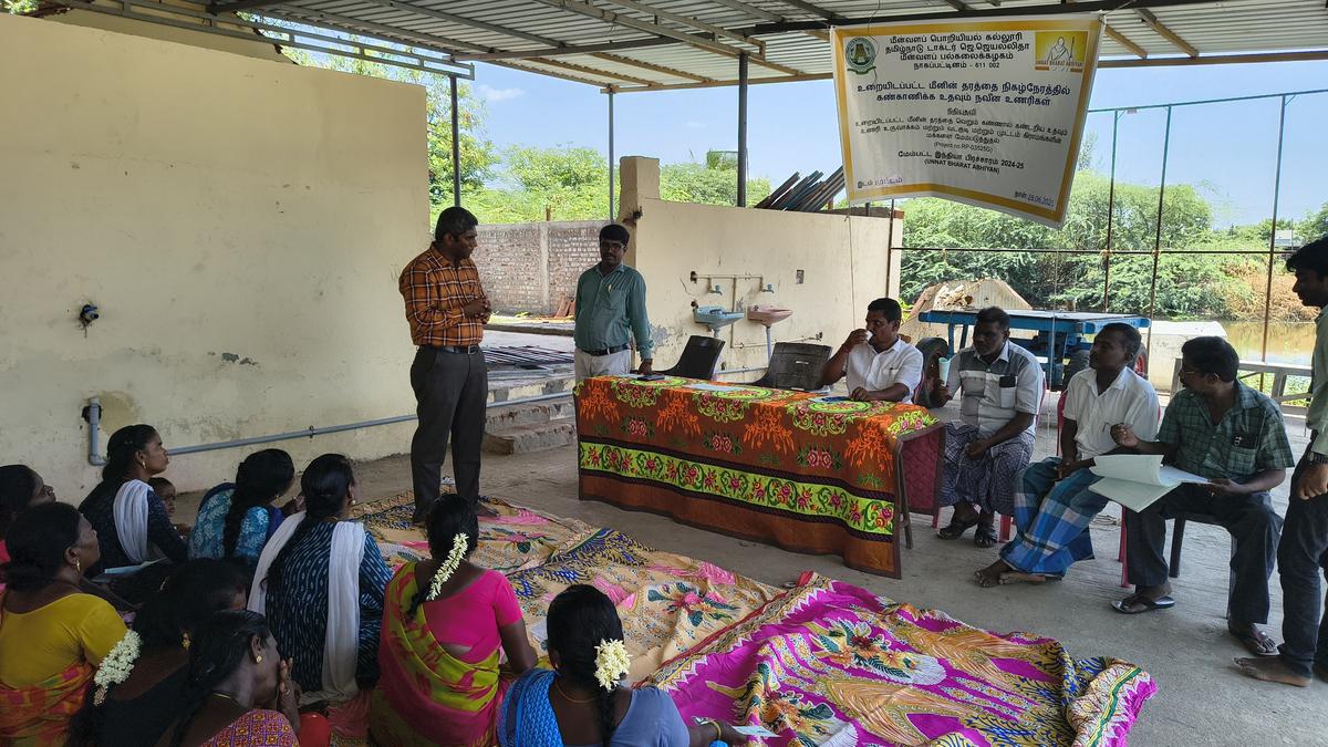 Fisheries college holds training on use of smart sensor technology for marketing packed fish