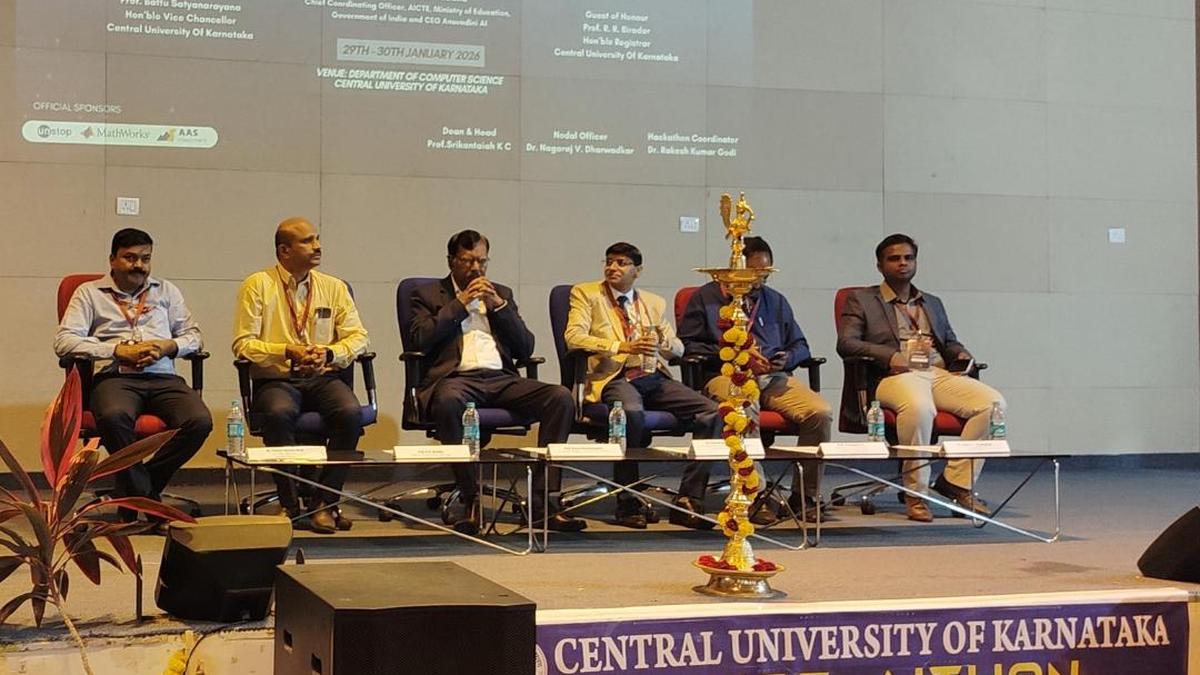 CS-AITHON 2026 National Hackathon held at Central University of Karnataka